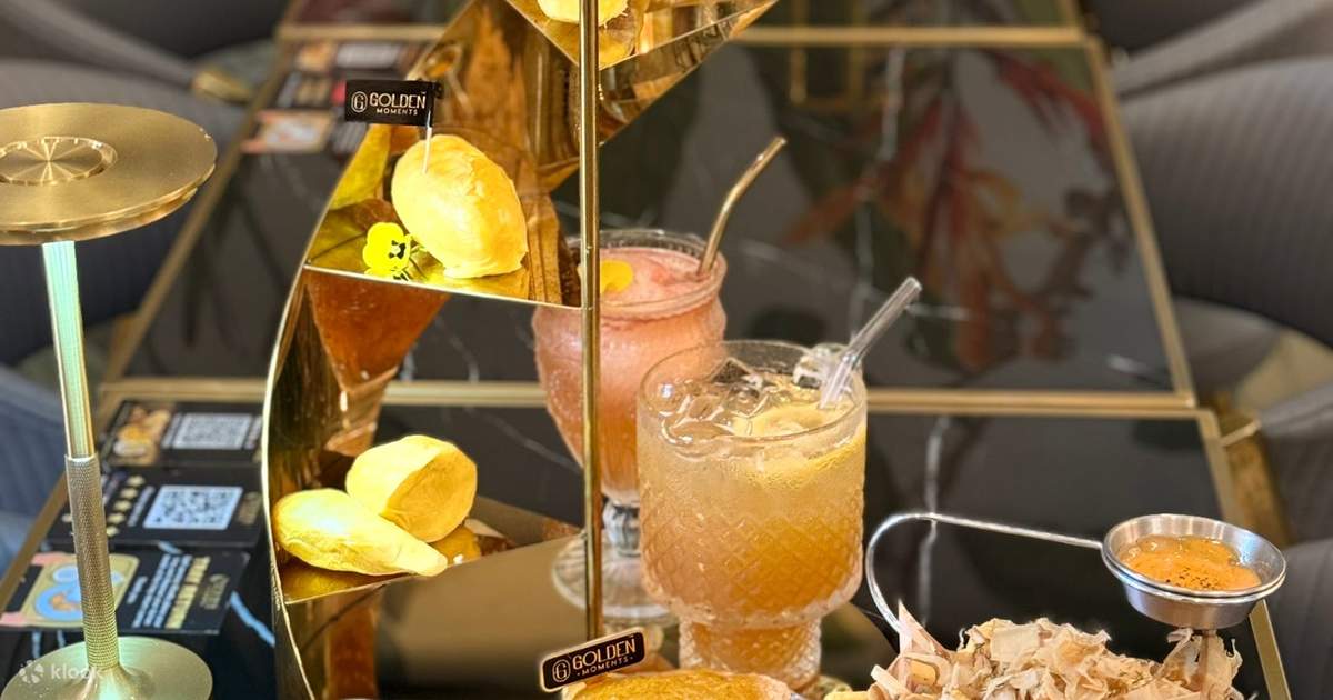 Durian Omakase High Tea by Golden Moments - Klook